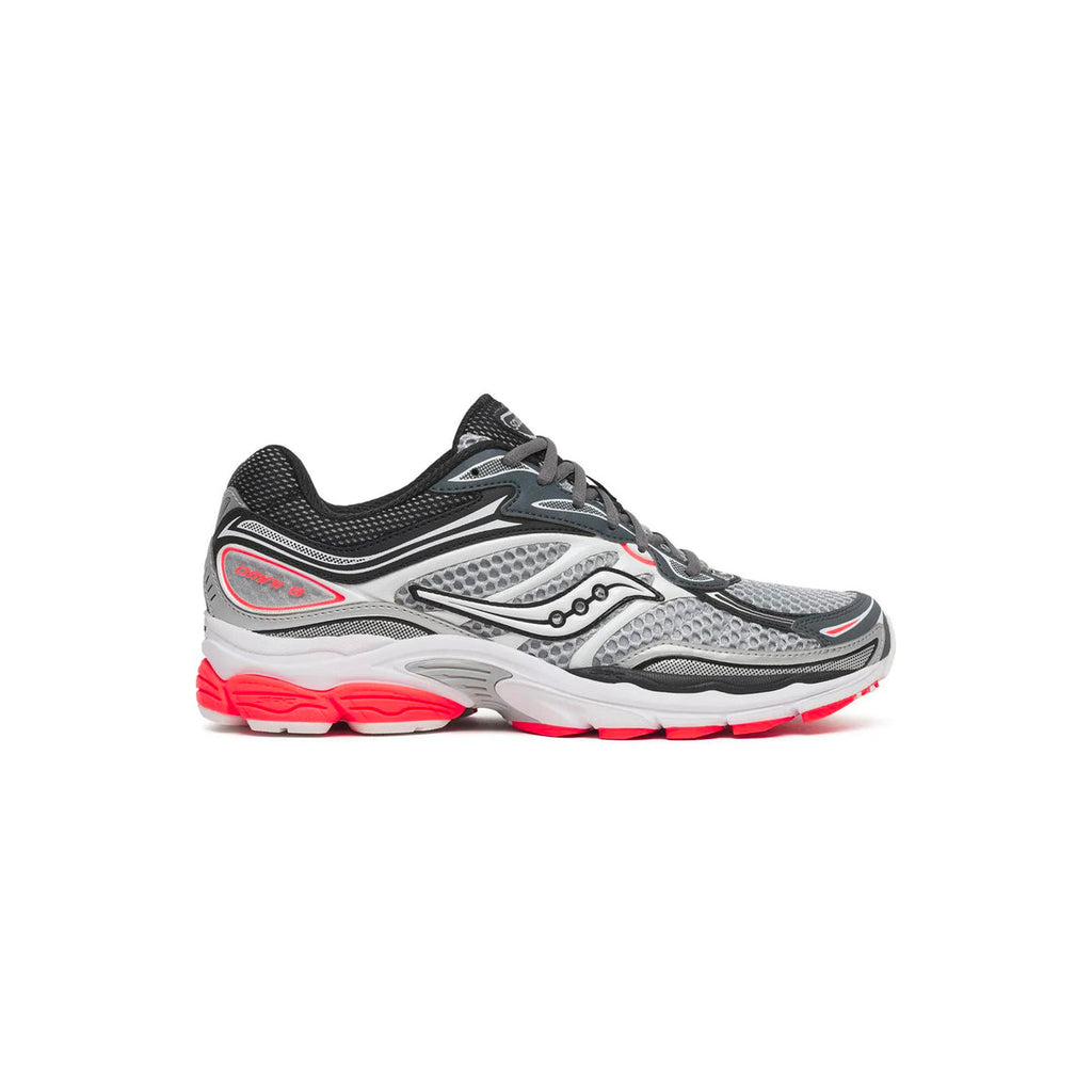 Saucony ProGrid Omni 9 Gris & Rouge - Sneaker Running