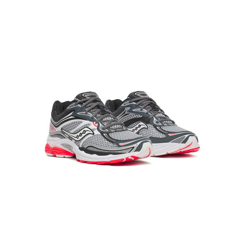 Saucony ProGrid Omni 9 Gris & Rouge - Sneaker Running