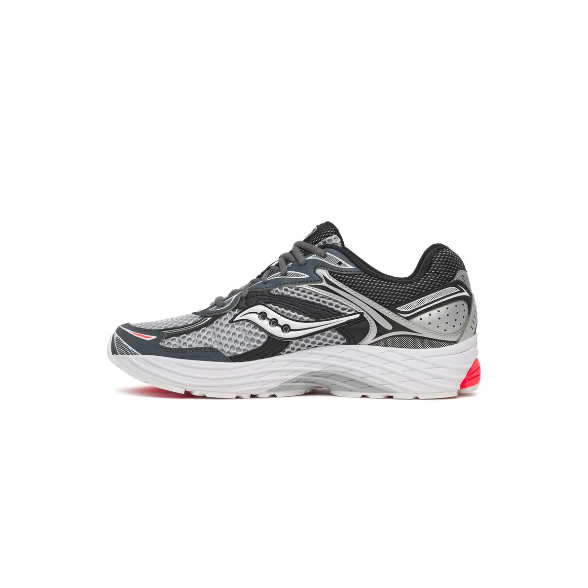 Saucony ProGrid Omni 9 Gris & Rouge - Sneaker Running